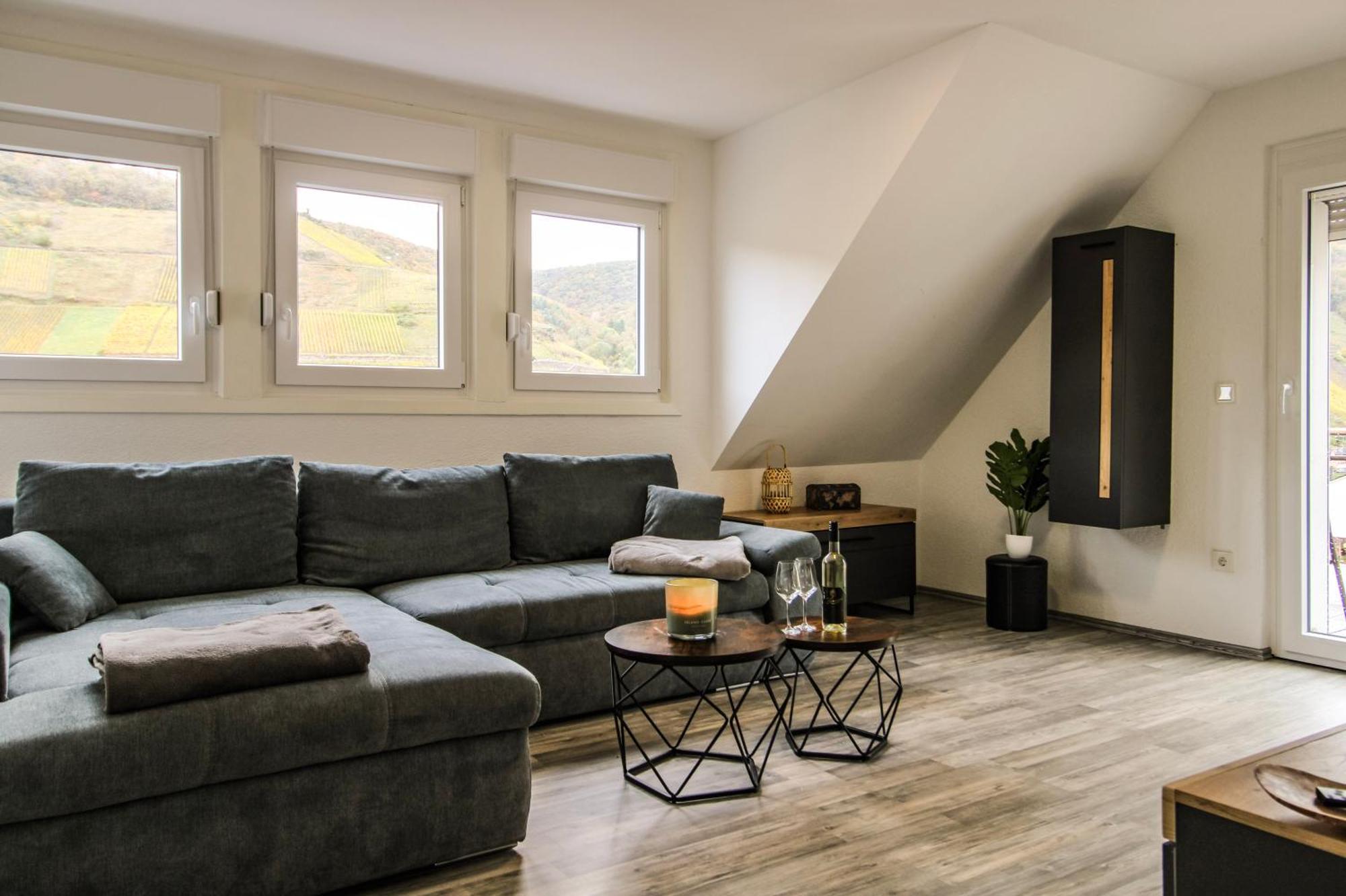 Sweet Six, Balkon, Netflix, Boxspringbetten, Hochwertiges Bad 摩泽尔河畔的泽尔 外观 照片